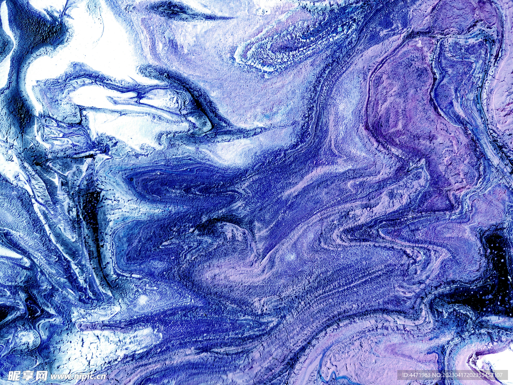 蓝色大理石  
