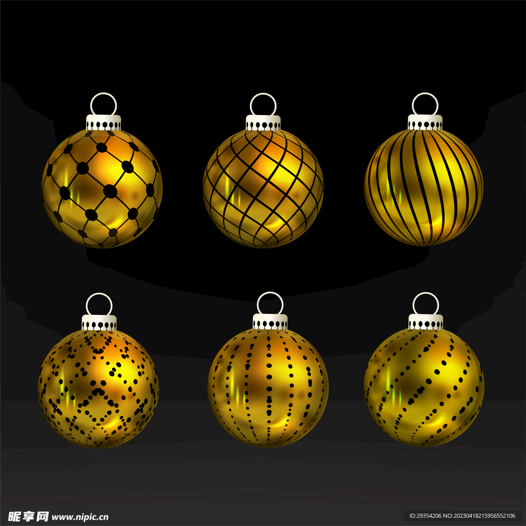 圣诞节装饰球图片