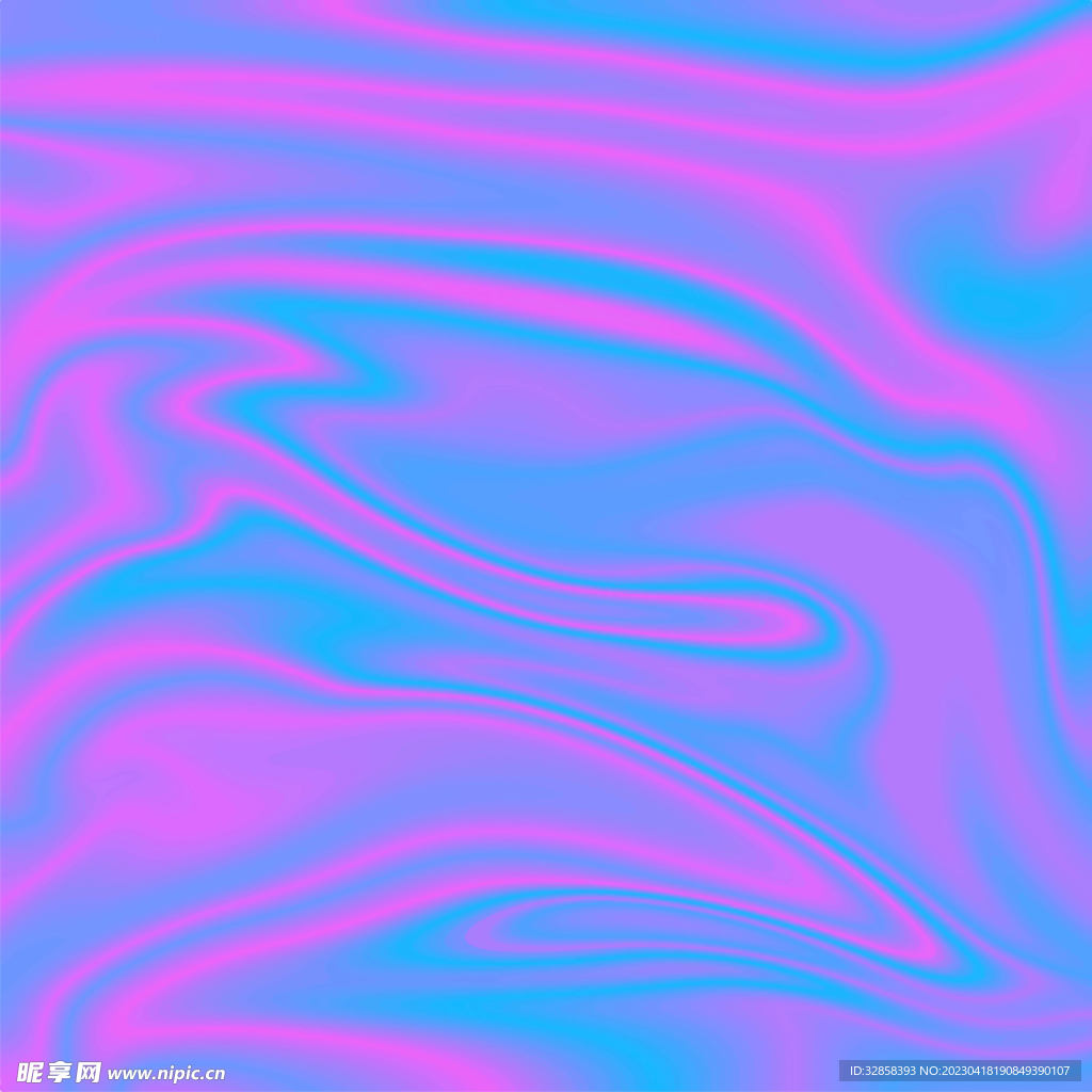 紫色酸性金属质感流体渐变背景