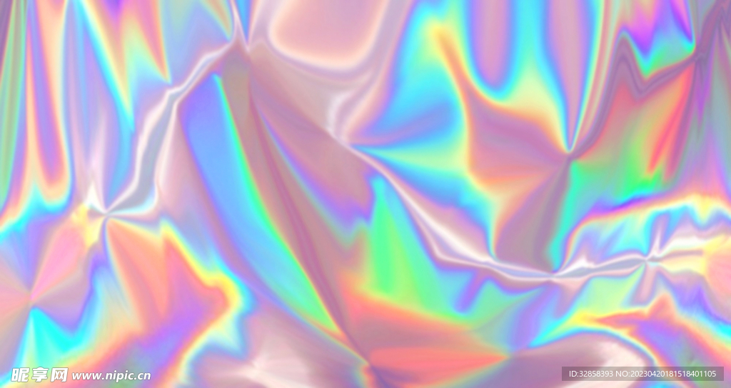 浅粉色酸性丝绸质感流体渐变背景