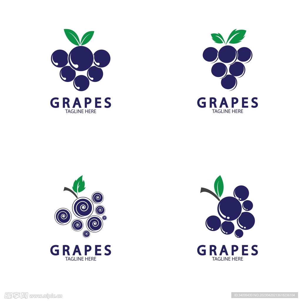 葡萄图标logo