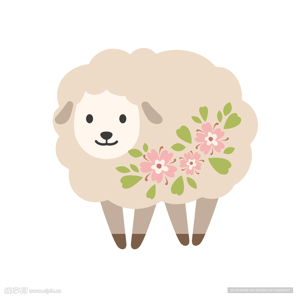 可爱绵羊