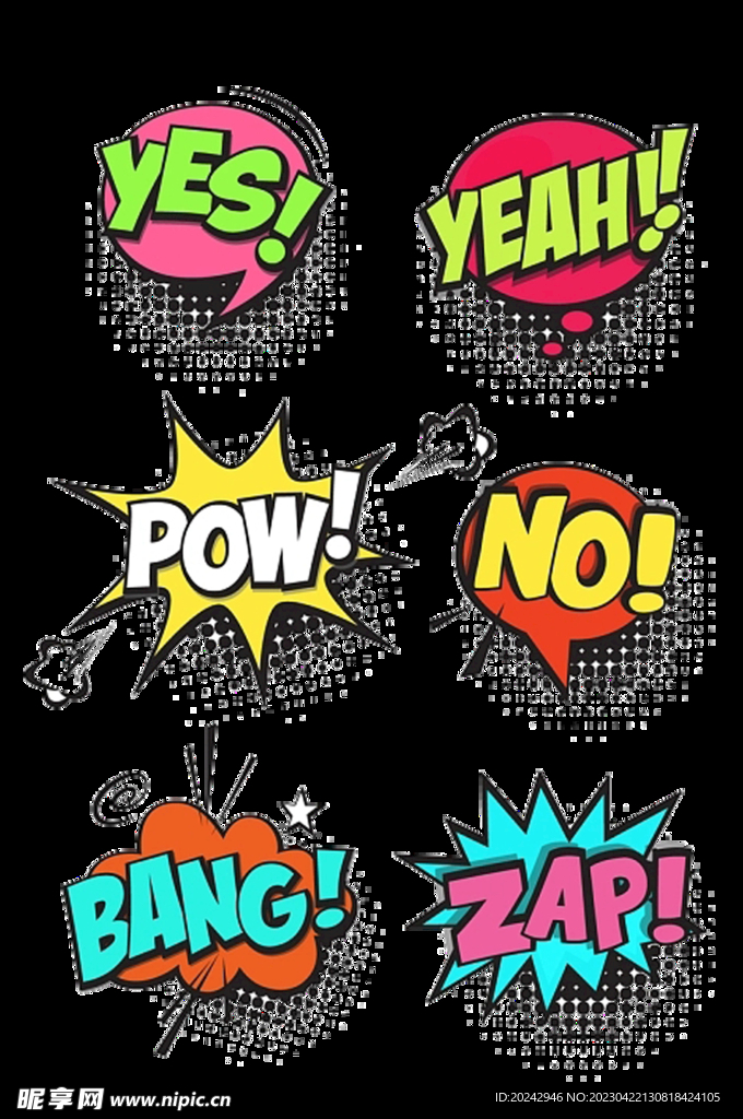 气泡 手举牌  标签  贴纸 