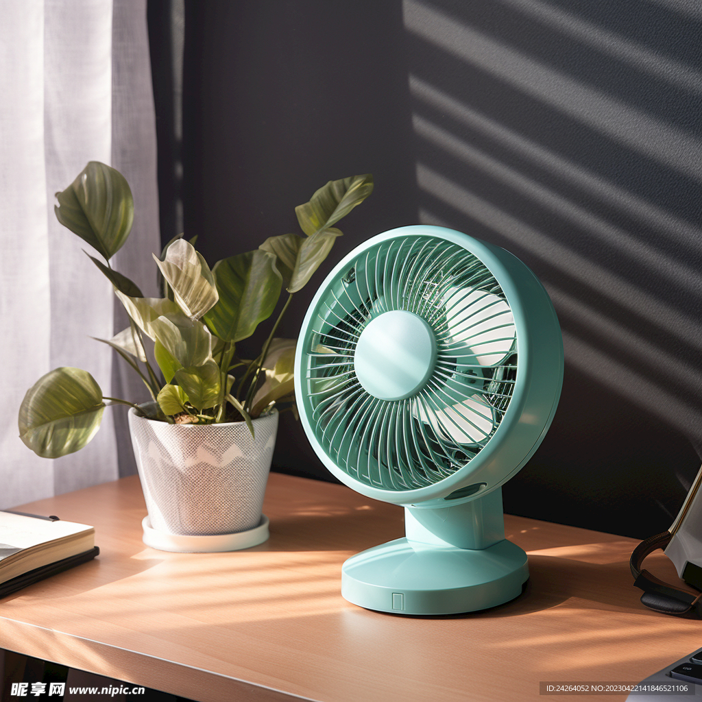 桌上的小风扇