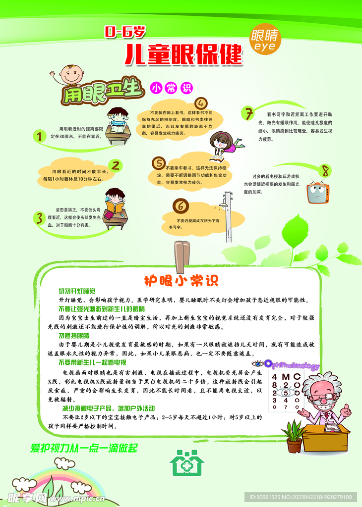 0到6岁儿童眼保健