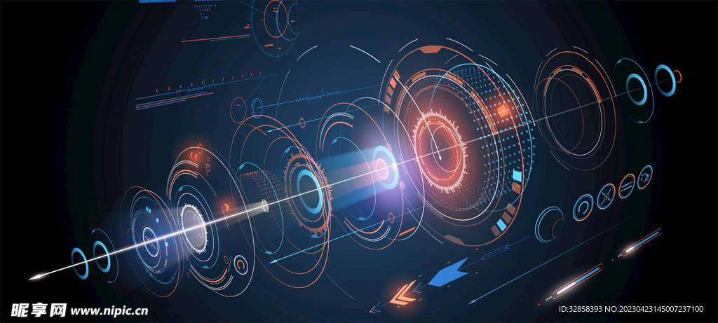 速度感AI科技线条智能背景