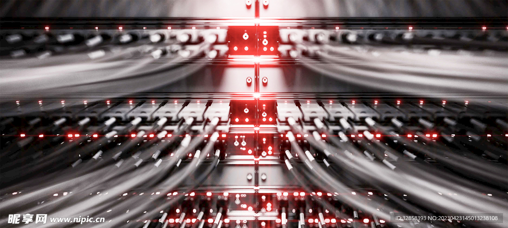 数据连接线AI科技线条智能背景