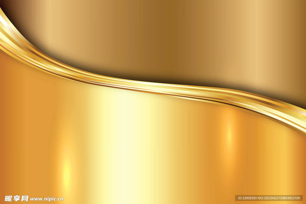 金色背景