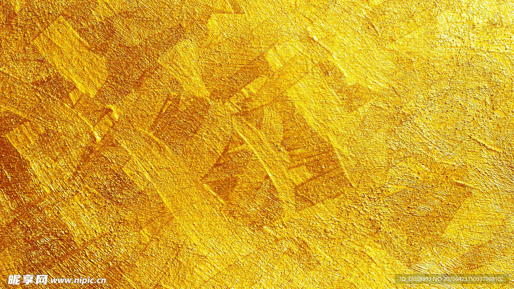 金箔金色纹理背景