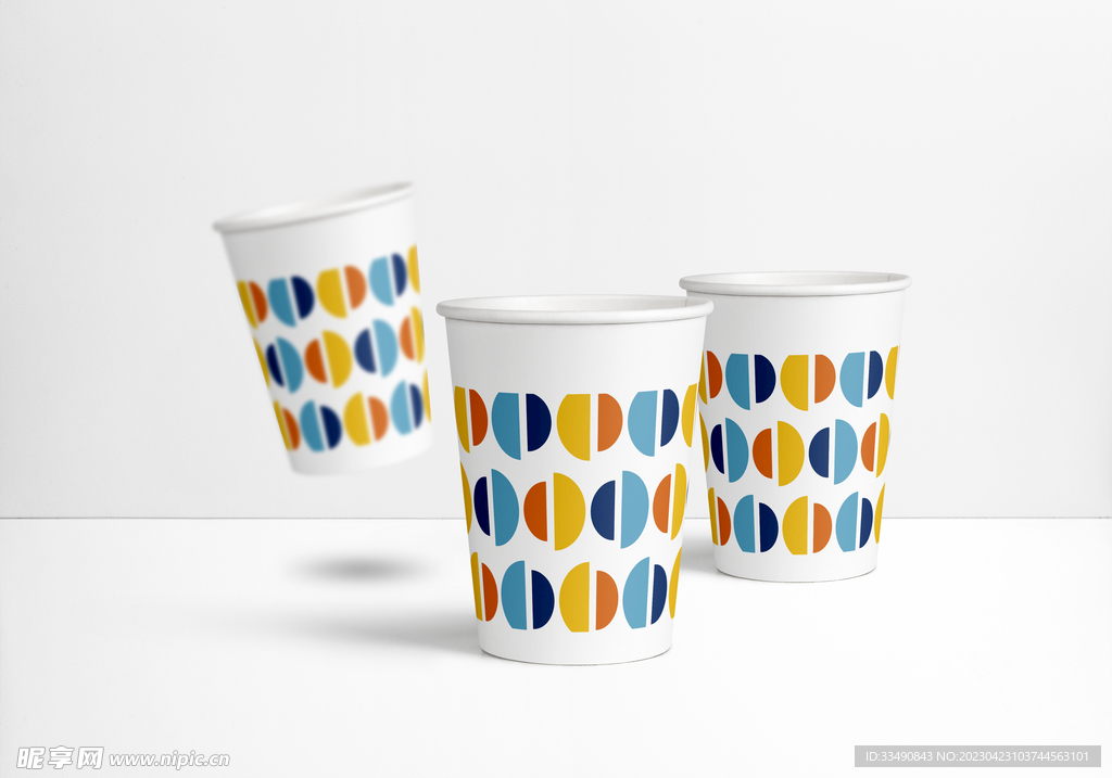 国际纸杯（源文件平面展开图）