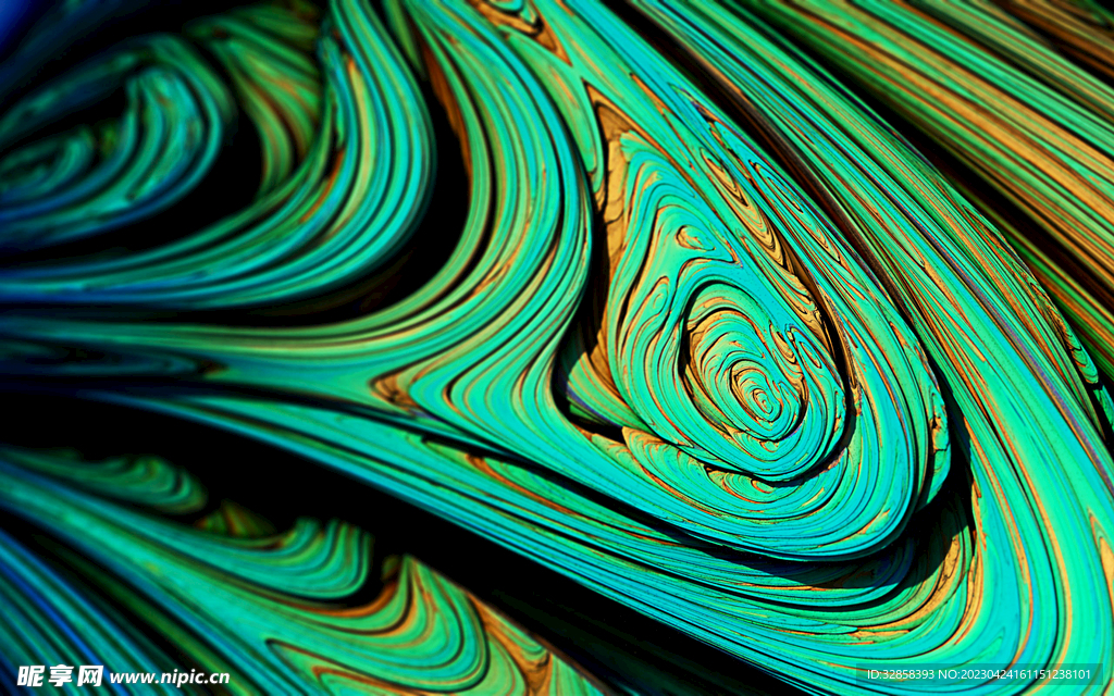 绿色木板木材木纹背景