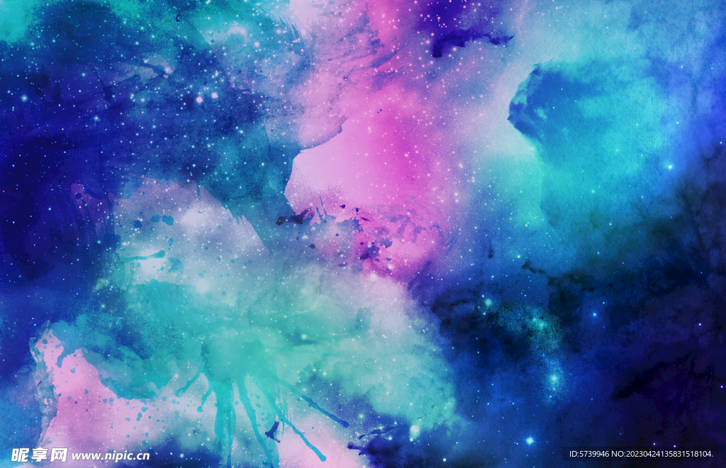 梦幻宇宙星空图片素材