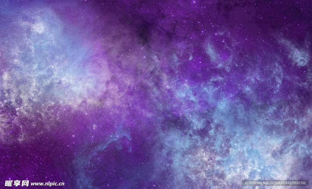 紫色宇宙星空图片素材