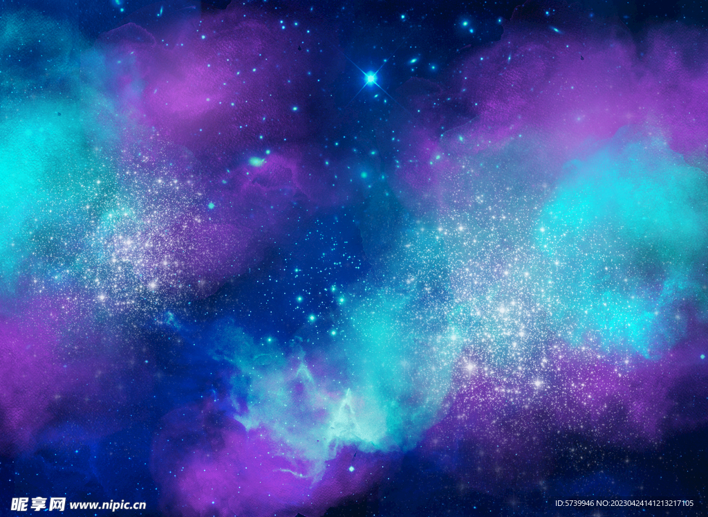 梦幻宇宙星空图片素材