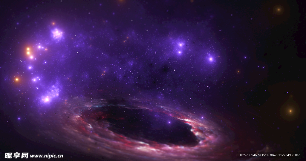 深邃宇宙星空图片素材