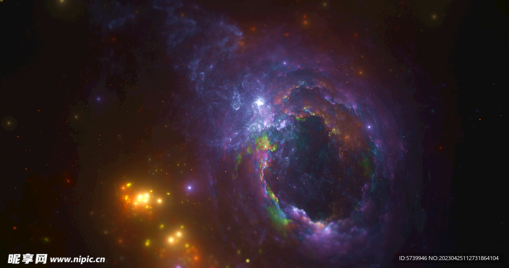 深邃宇宙星空图片素材