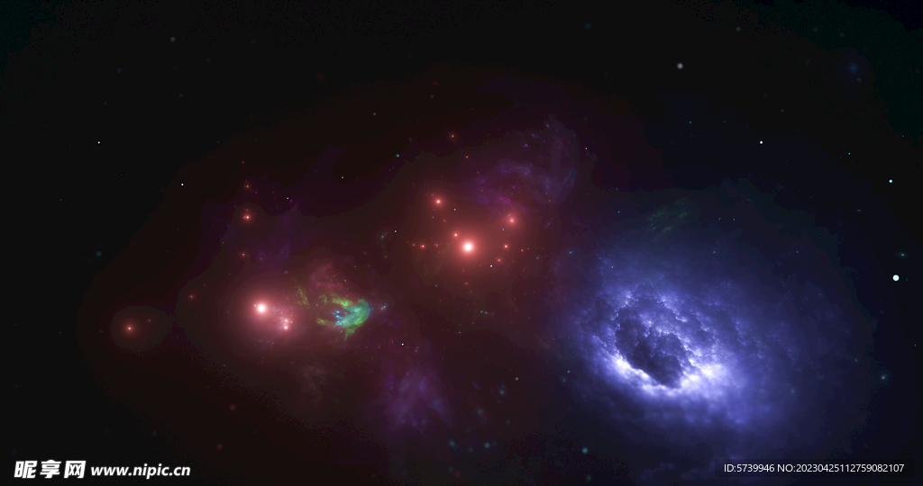 梦幻宇宙星空图片素材