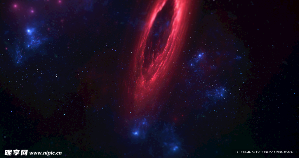 绚丽宇宙星空图片素材