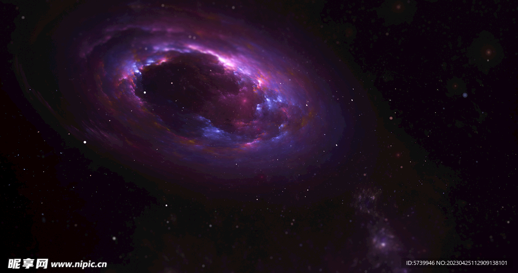 绚丽宇宙星空图片素材