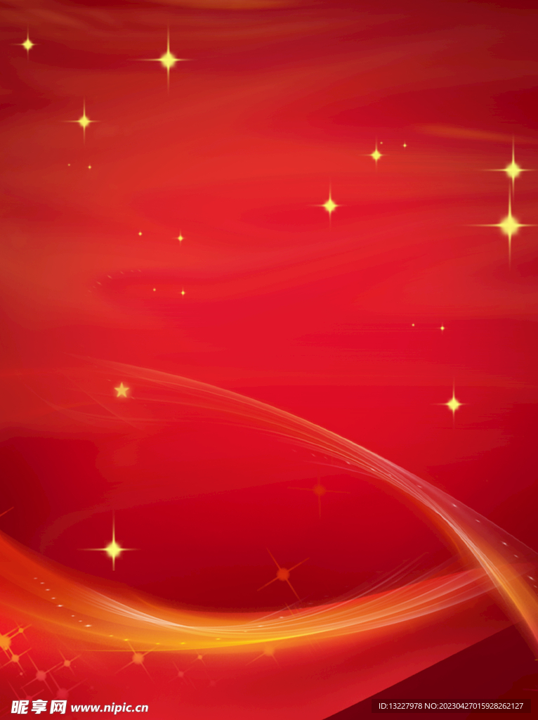 红色背景