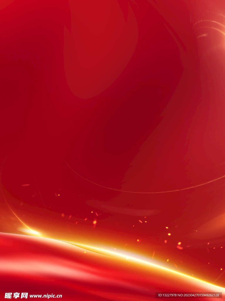 红色背景