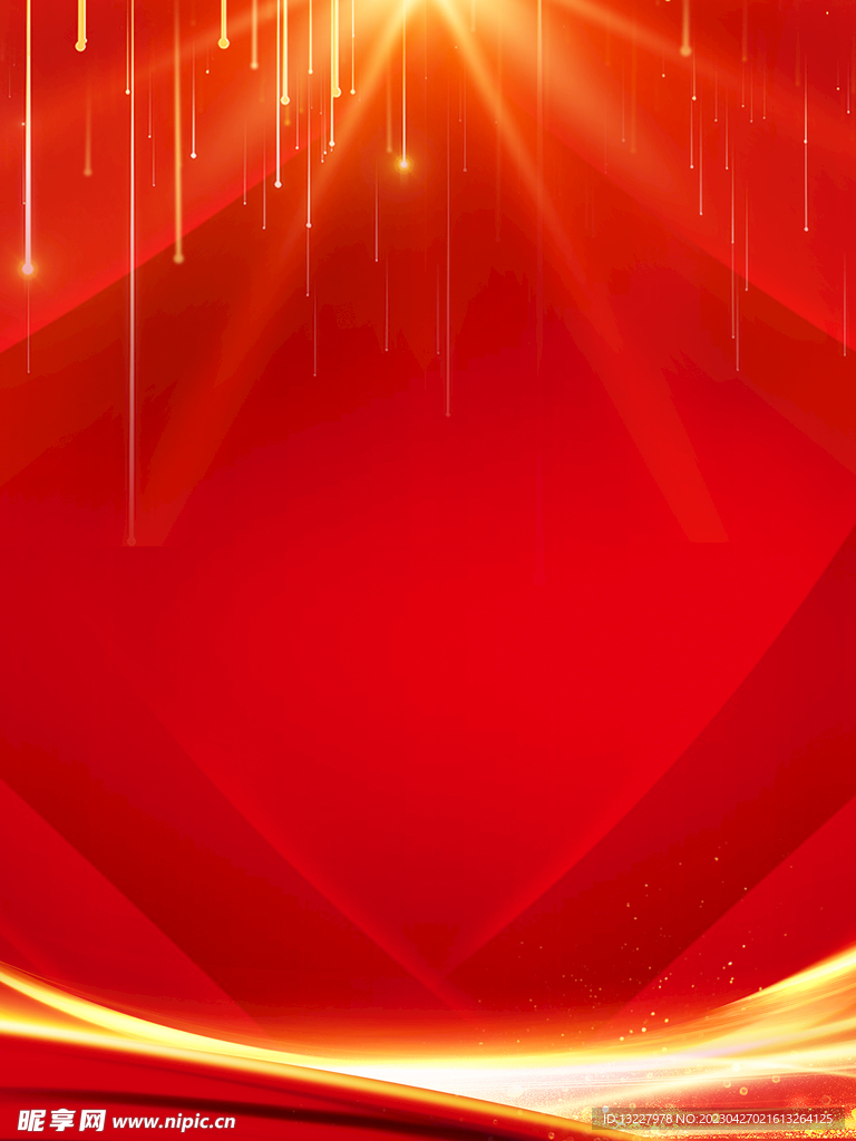 红色背景