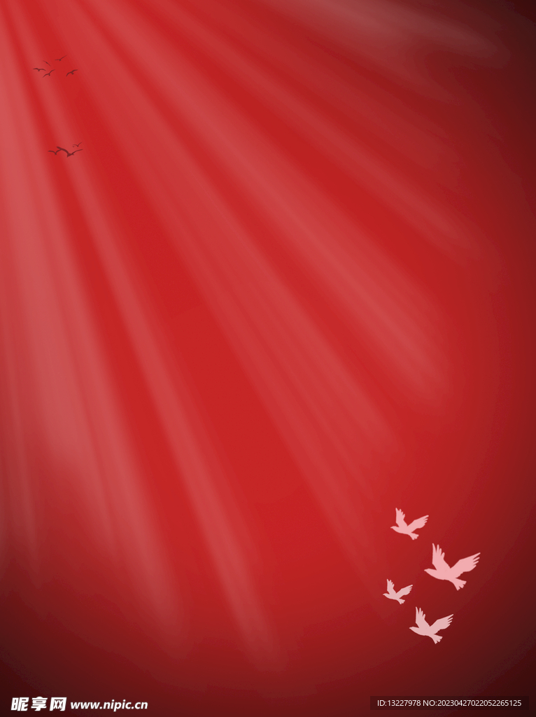 红色背景