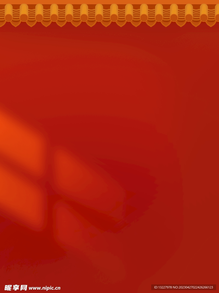 红色背景