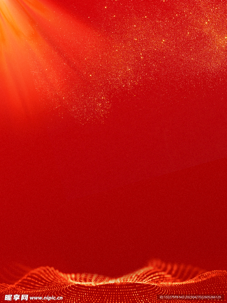 红色背景
