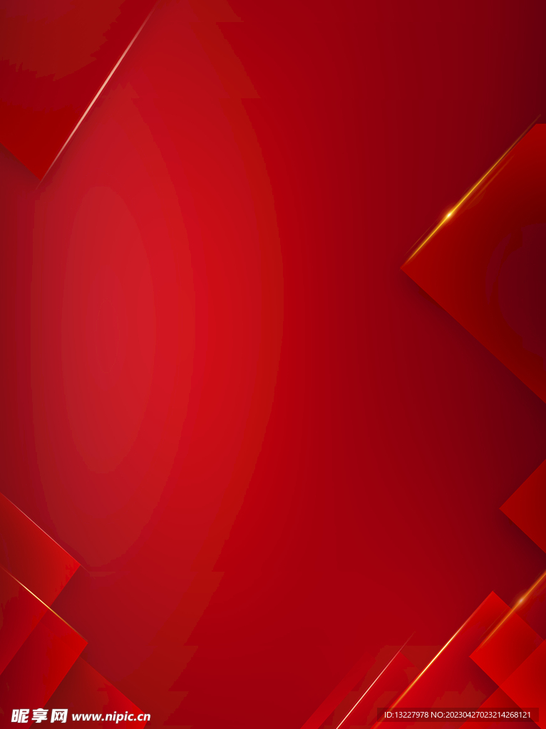 红色背景