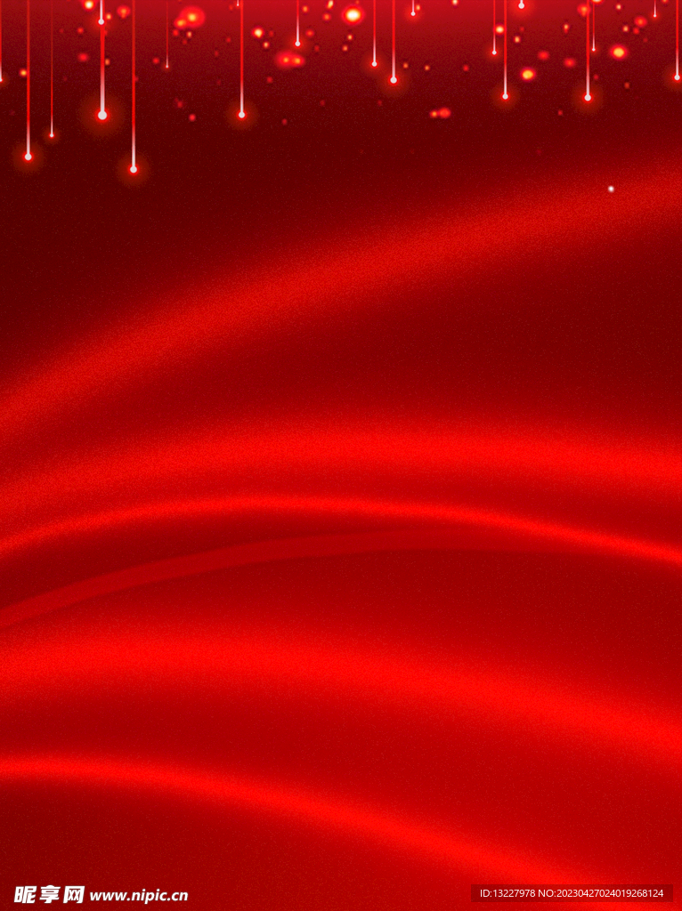 红色背景