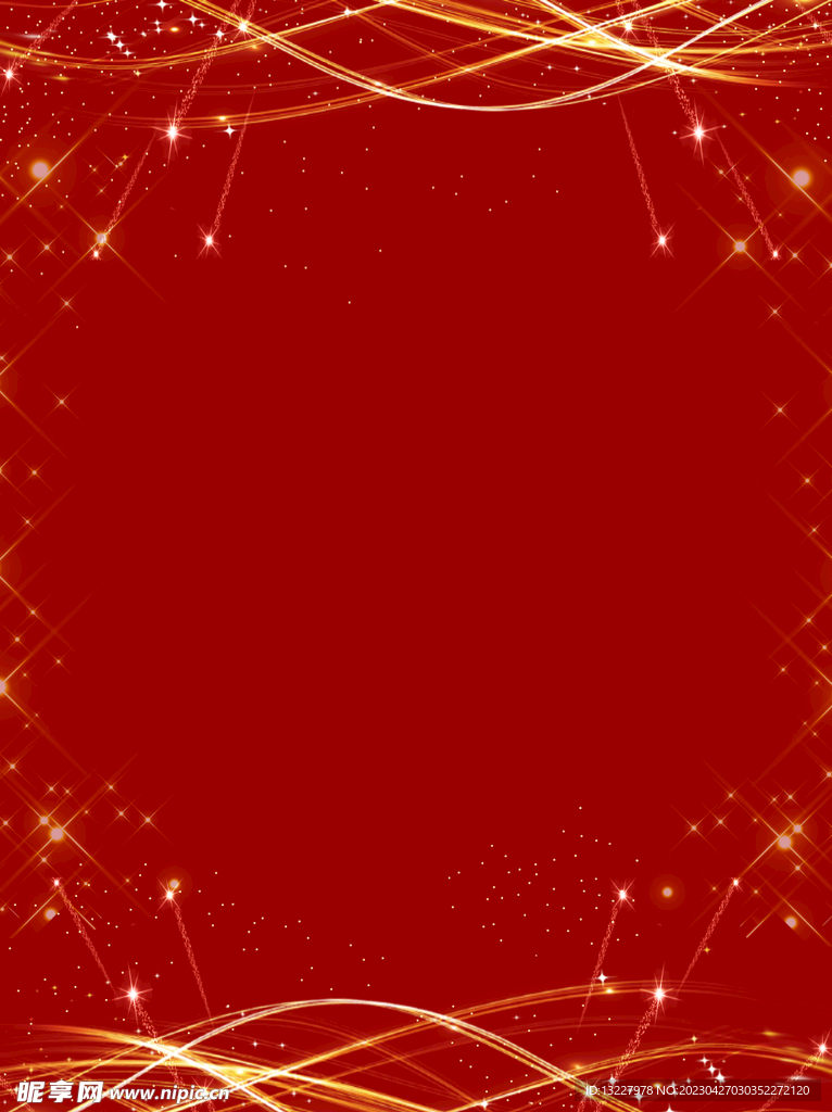 红色背景