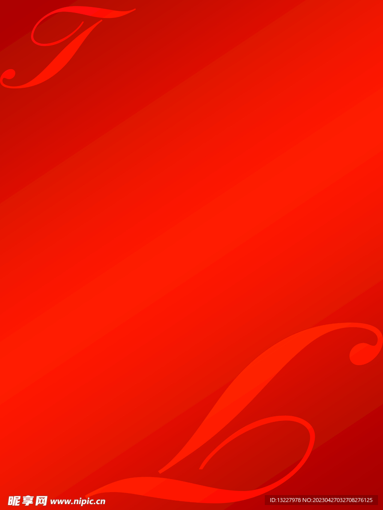 红色背景