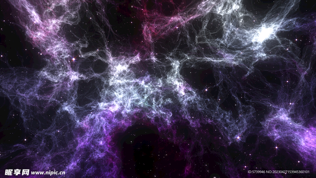 梦幻星系星云宇宙星空背景