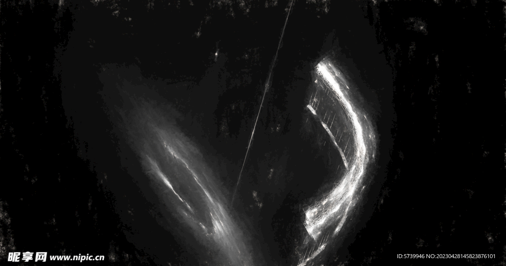 黑白格调宇宙星空粒子图片