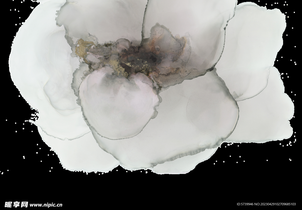 水墨晕染水彩墨韵肌理纹理背景