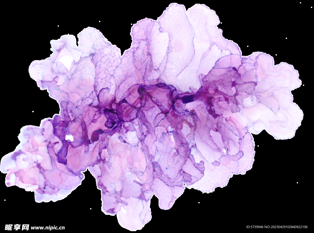 彩色水彩墨韵肌理纹理背景