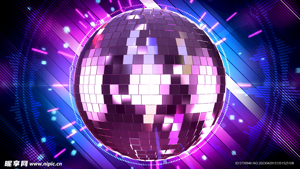 绚丽酒吧歌舞表演节目舞台背景