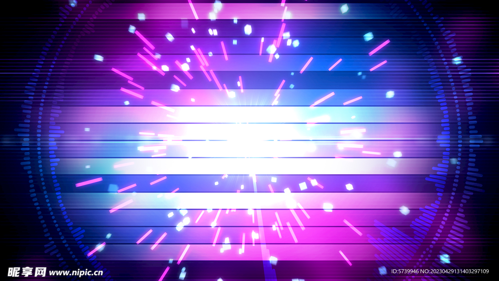 绚丽酒吧歌舞表演节目舞台背景