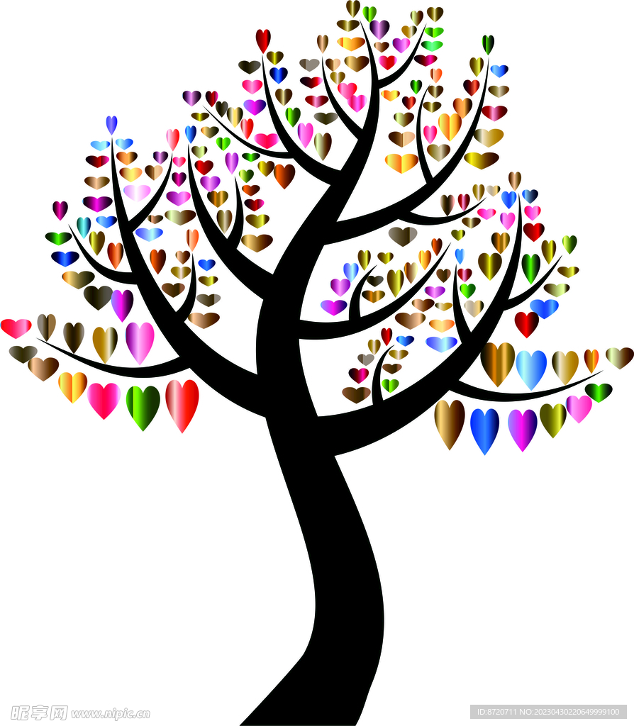 爱心树