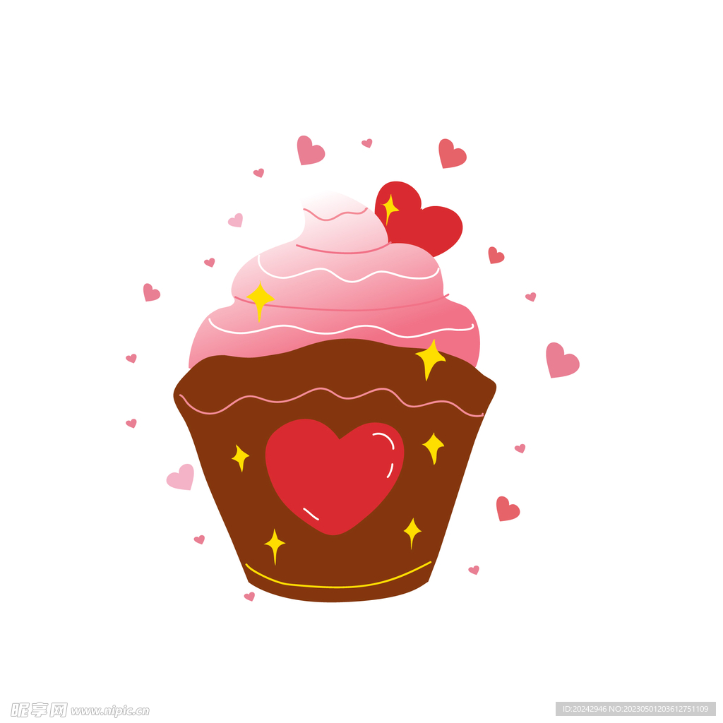 情人节素材  雪糕  