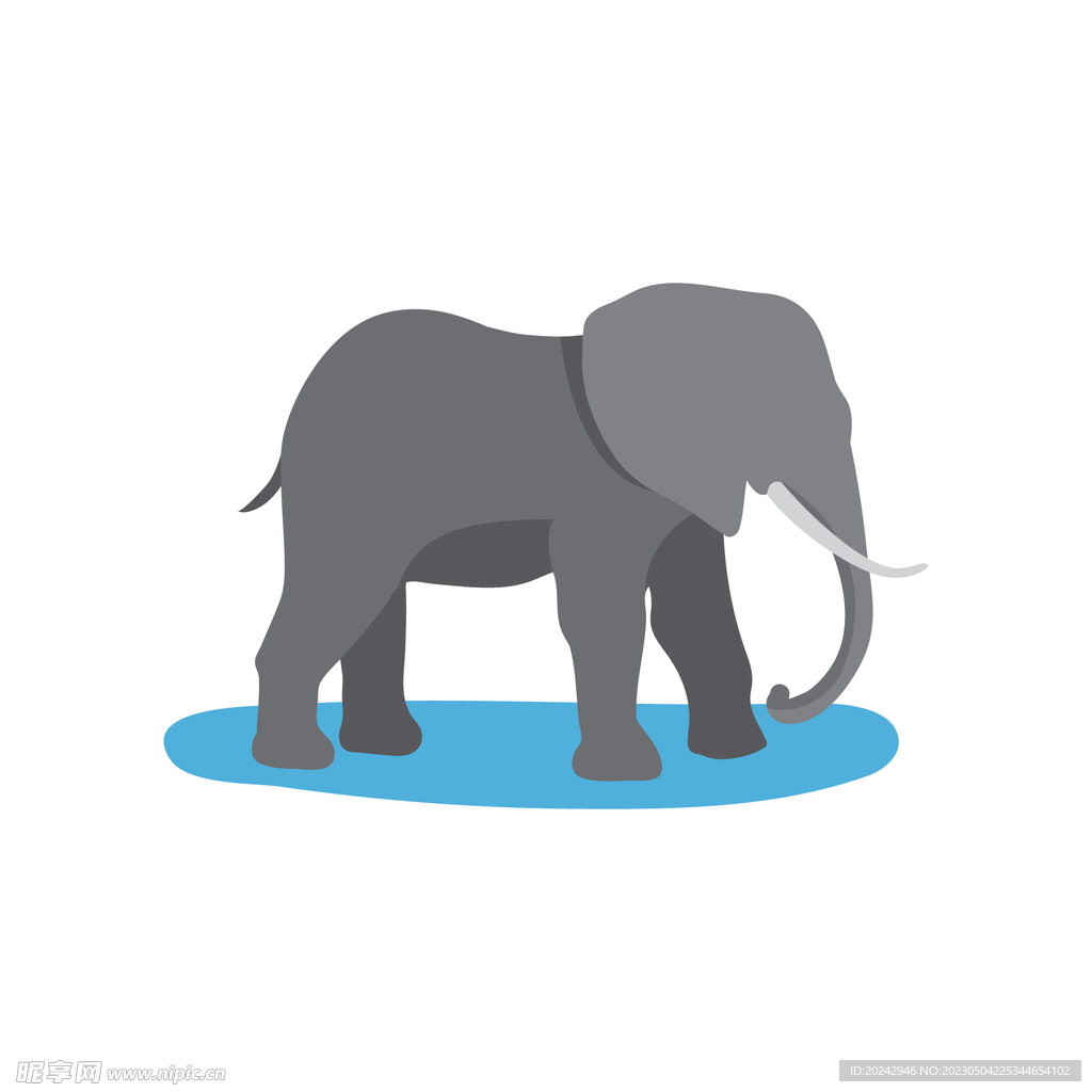 卡通大象 