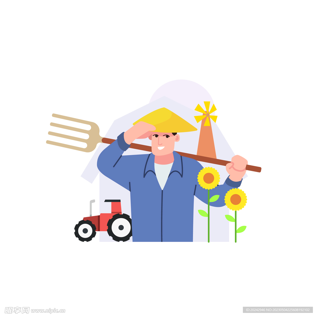 农民插画