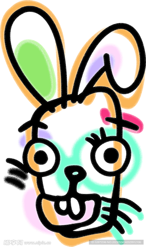 大牌 卡通 兔子