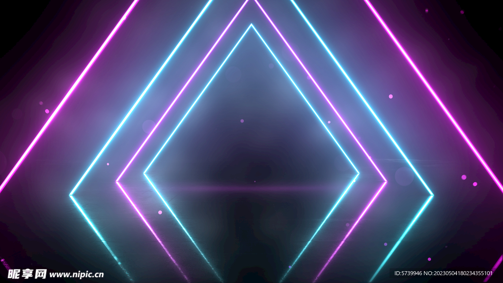 绚丽酒吧歌舞表演节目舞台背景