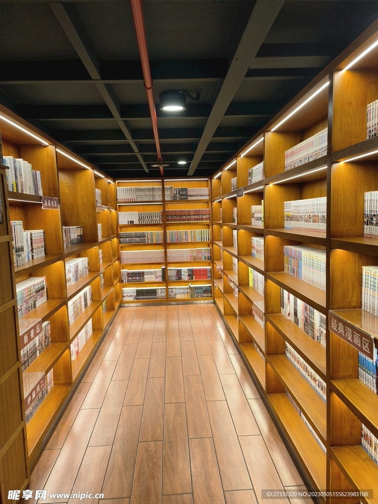图书馆陈列