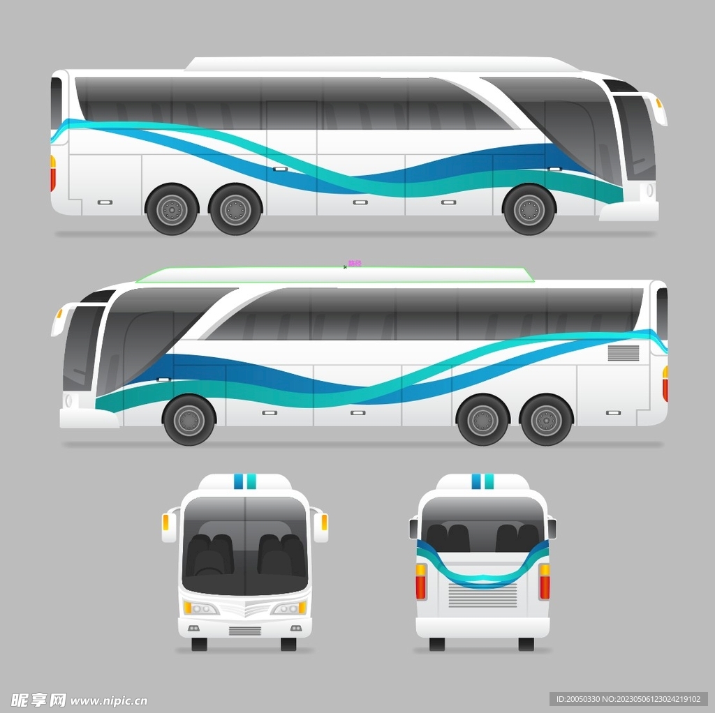 大巴车 旅游 观光