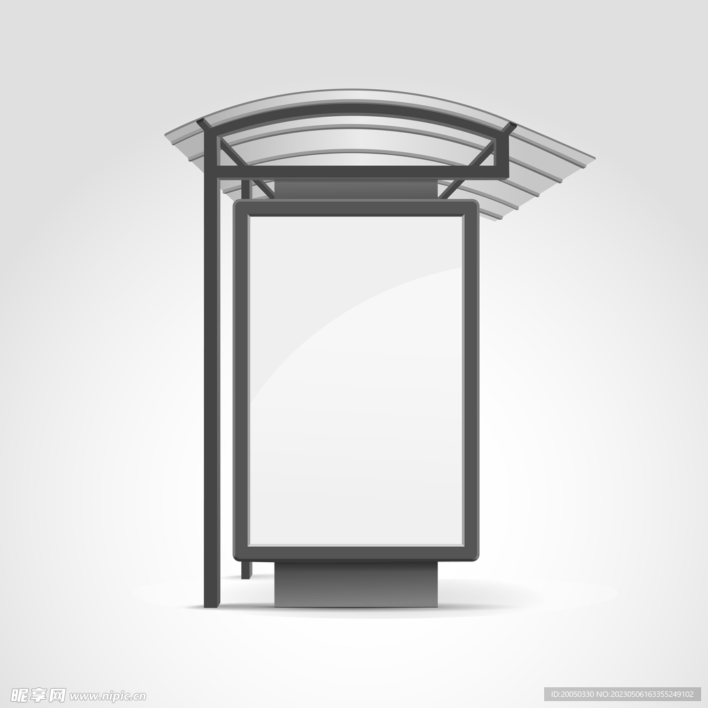 公交站台灯箱广告