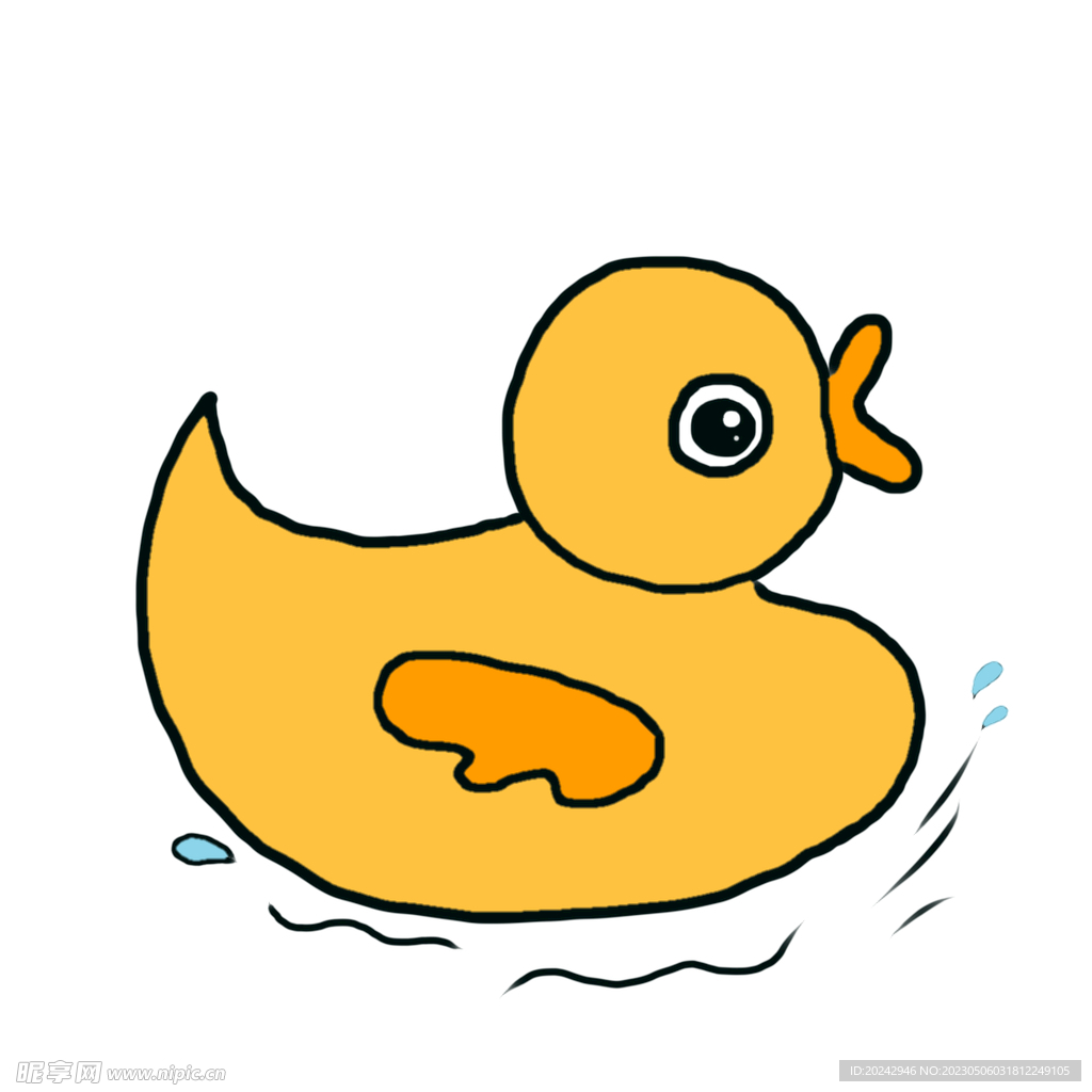 黄色小鸭子
