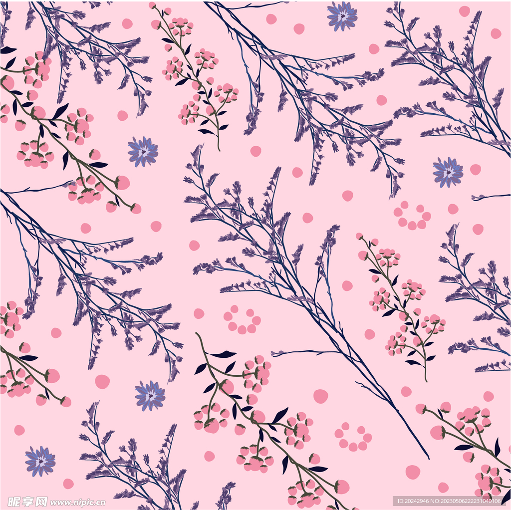 花朵背景  布料  